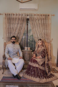 Candid couple wedding portrait captured in Karachi