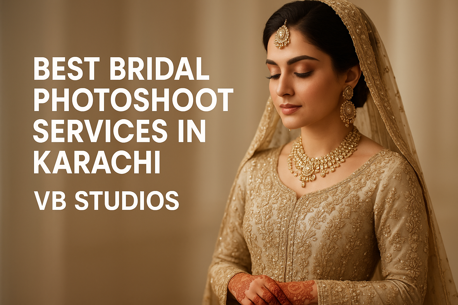 Best Bridal Photoshoot Services in Karachi