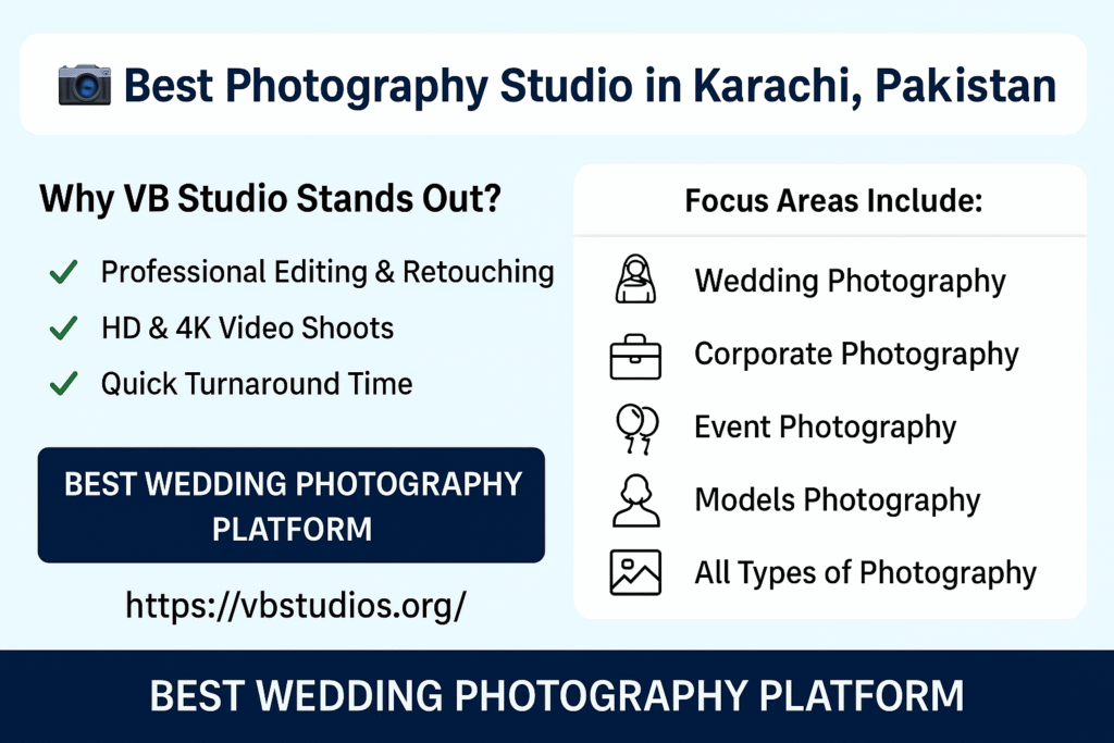 Best Photography Studio in Karachi