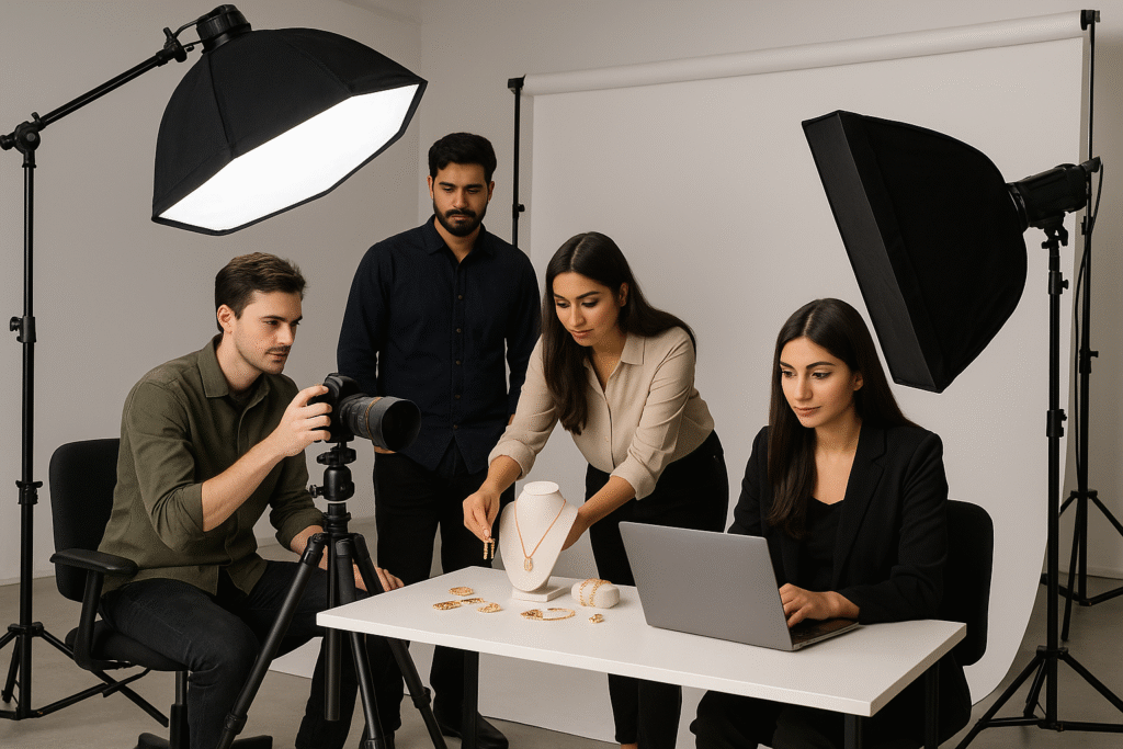 Jewelry Product Photography Services in Karachi