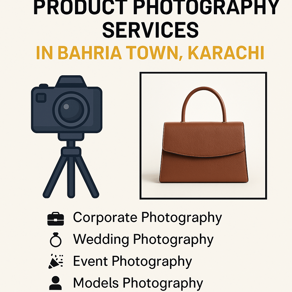 Best Product Photography Services In Bahria Town Karachi