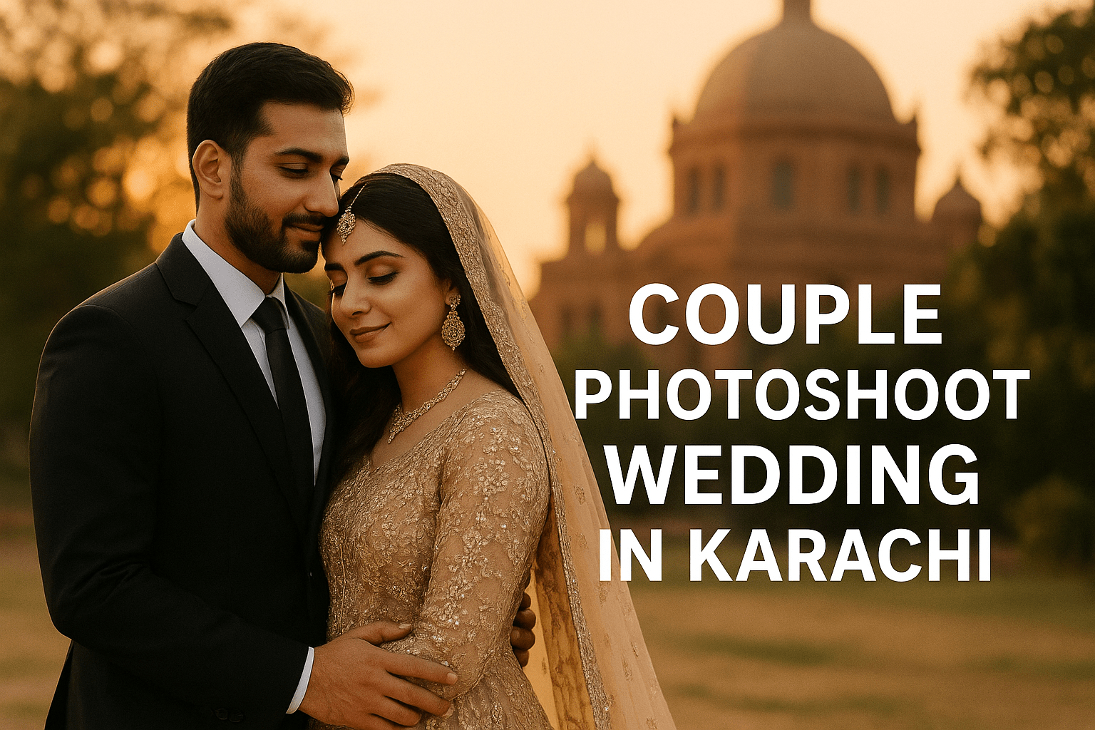 Couple Photoshoot Wedding in Karachi