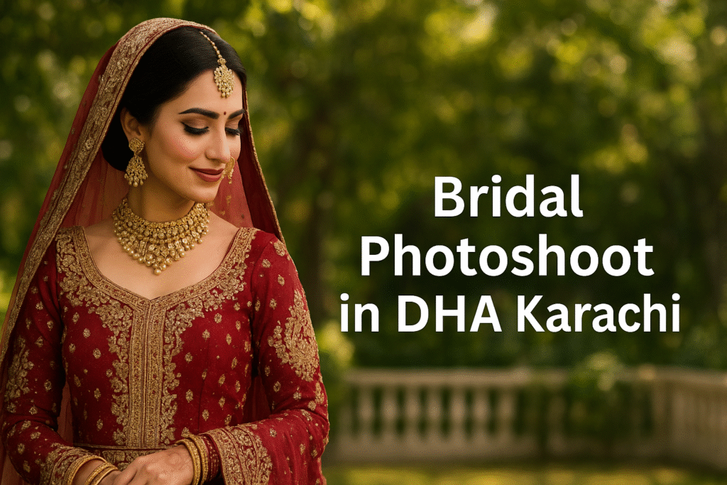 Bridal Photoshoot in DHA Karachi
