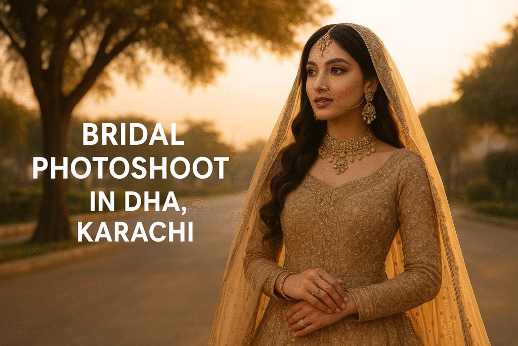 Bridal Shoot in DHA Karachi