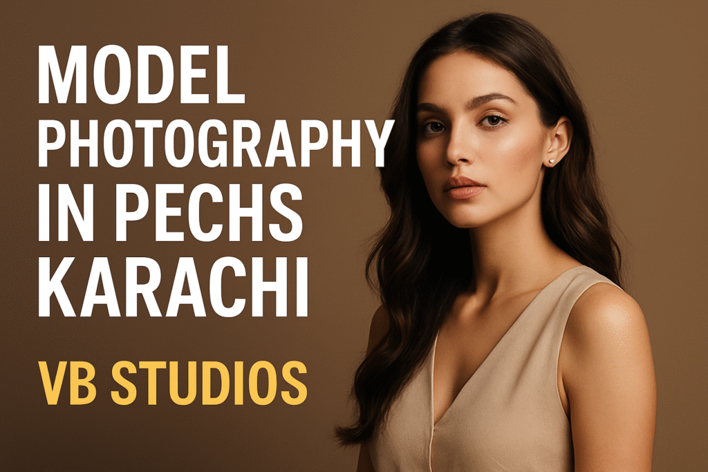 Professional Model Photography in PECHS Karachi