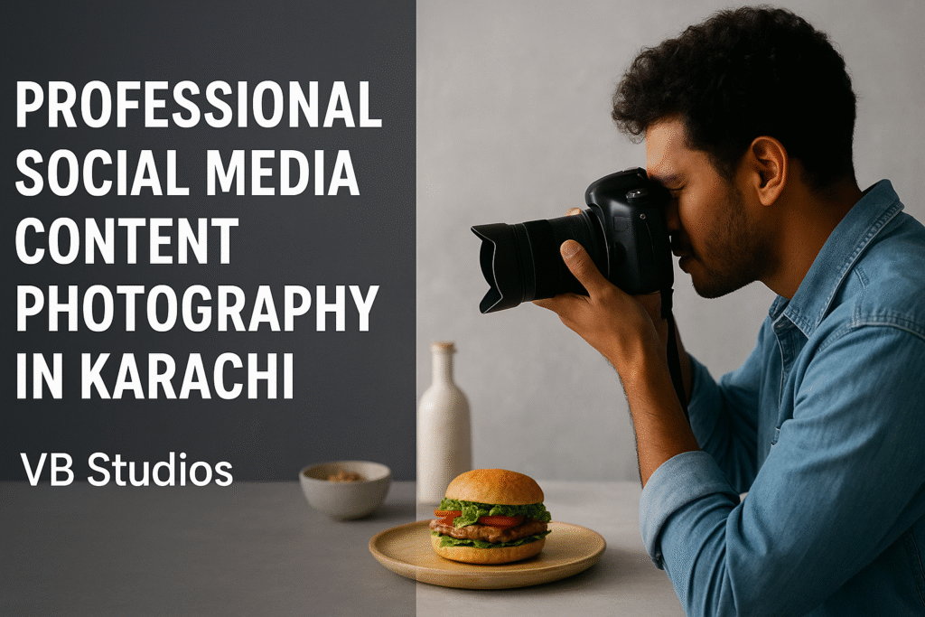Professional Social Media Content Photography in Karachi