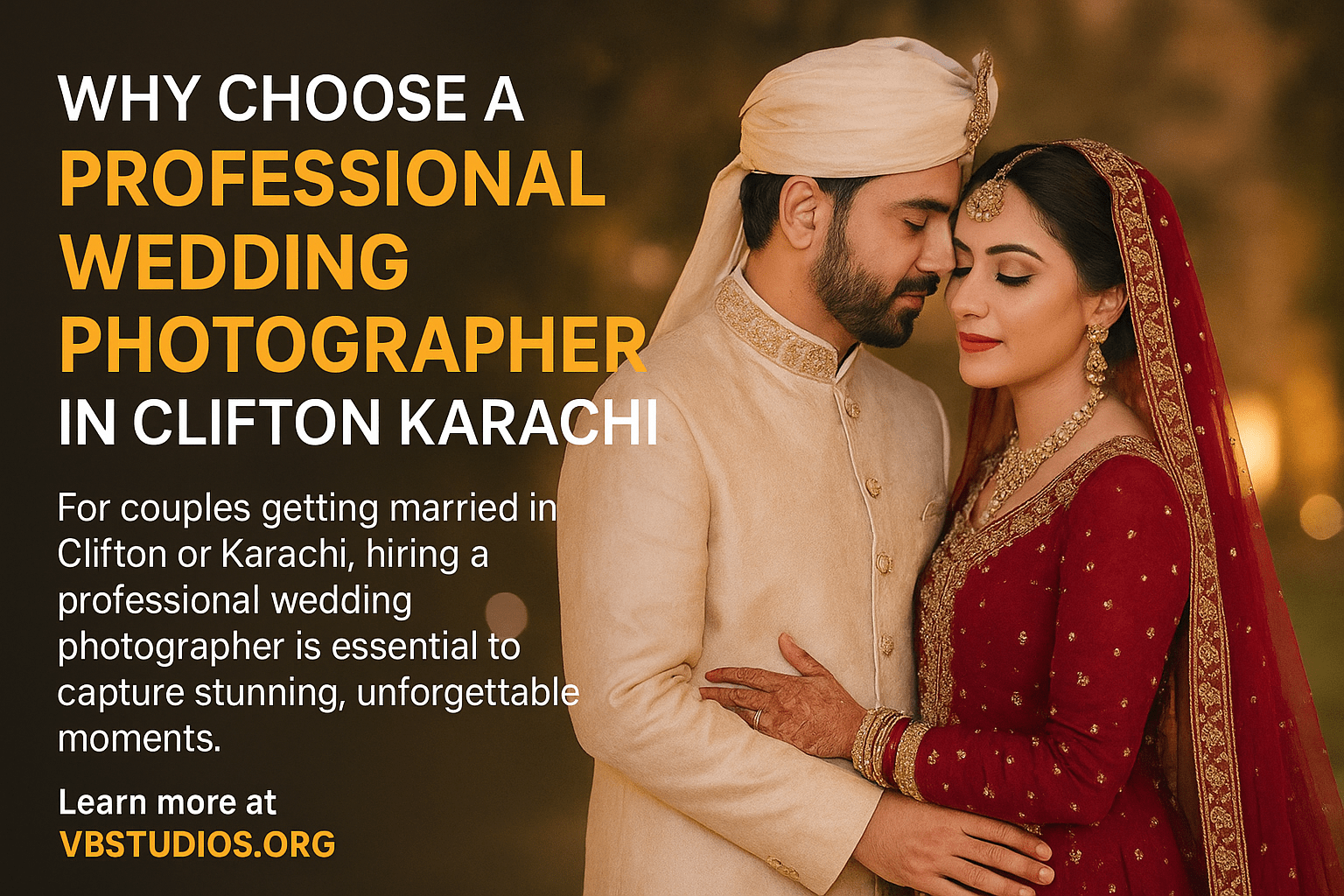 Professional Wedding Photographer in Clifton Karachi