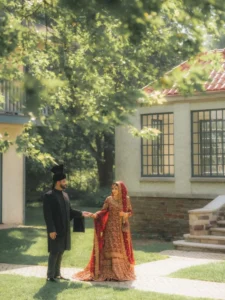 Candid couple photography Karachi bride and groom laughing together