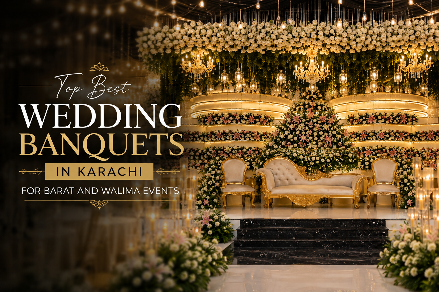 Top Best Wedding Banquets in Karachi for Barat and Walima Events