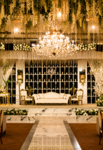 The Court Marquee wedding venue interior