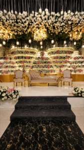 Faysal Marquee decor setup