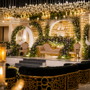 Faysal Marquee wedding venue interior