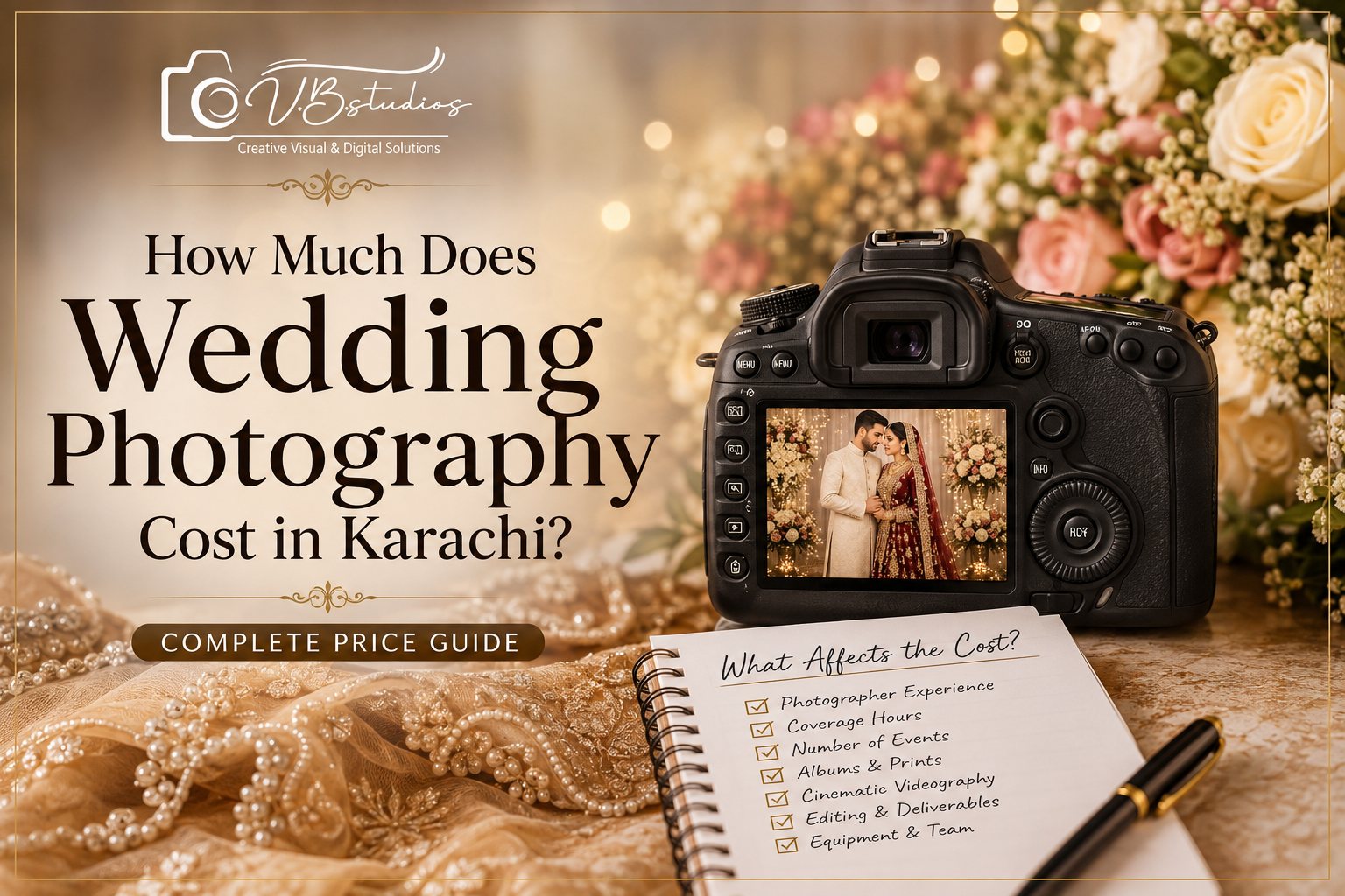 How Much Does Wedding Photography Cost in Karachi? Complete Price Guide